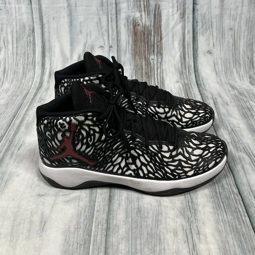 Nike Jordan Ultra Fly White Black Red Gym #834268-101 